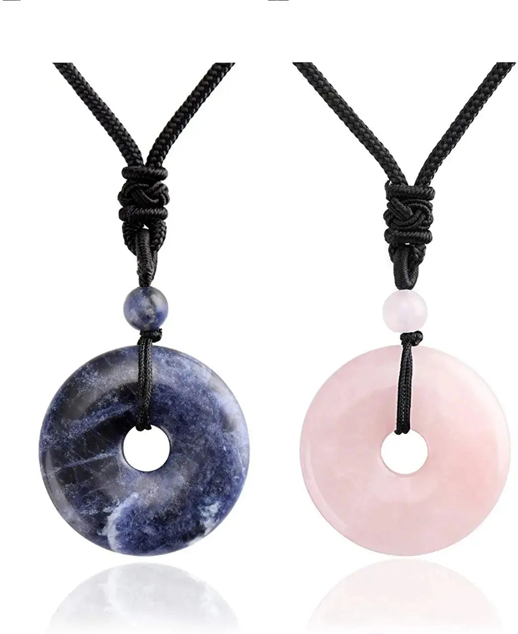 Amulette en Cristal de Chakra  collier LUNASTRAL