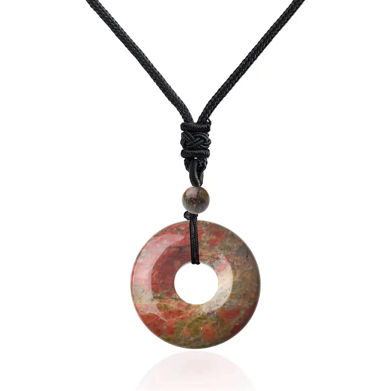 Amulette en Cristal de Chakra  collier LUNASTRAL