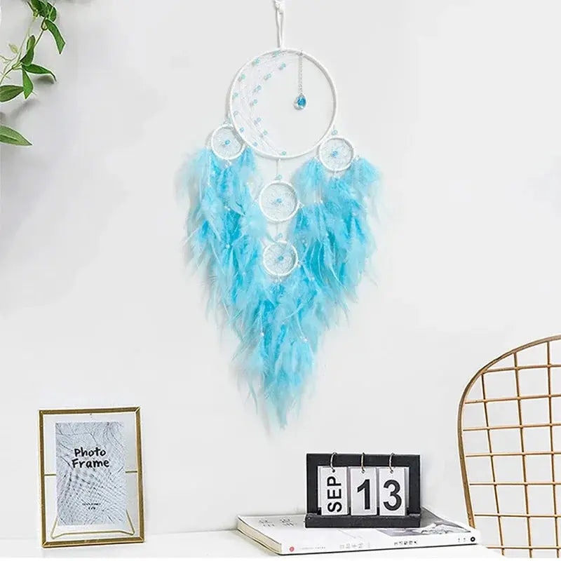 Attrape-Rêves Arbre de Vie et Pierres Naturelles  Amulette LUNASTRAL