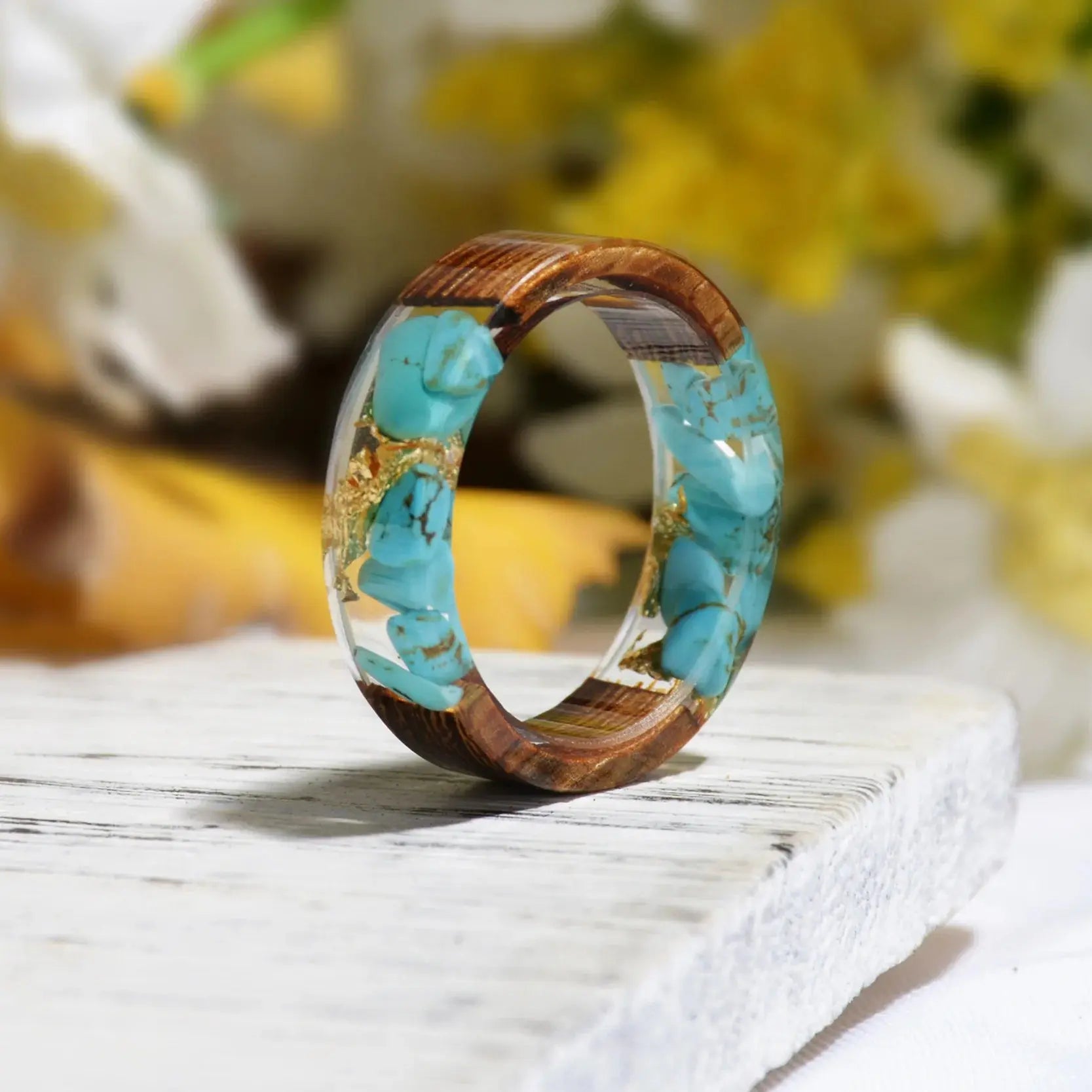 Bague de l'Humeur - Bois et Fleurs  bague LUNASTRAL