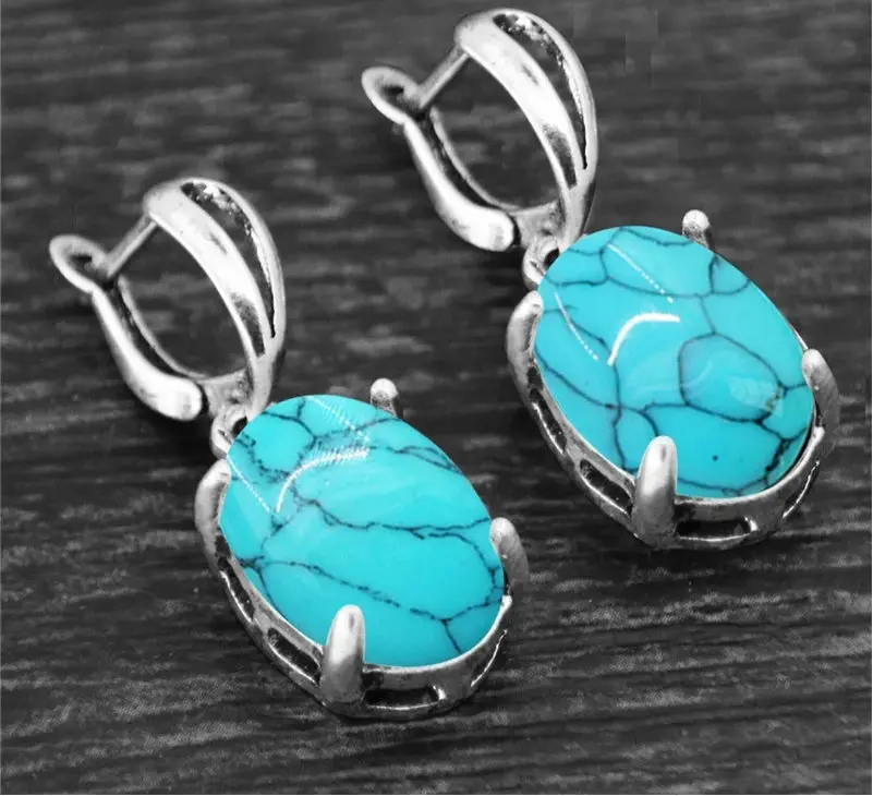 Boucles d’Oreilles en Pierres Naturelles  boucles d'oreilles LUNASTRAL