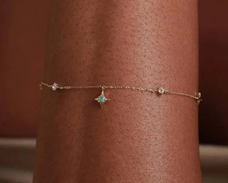 Bracelet Opale en Argent  bracelet LUNASTRAL