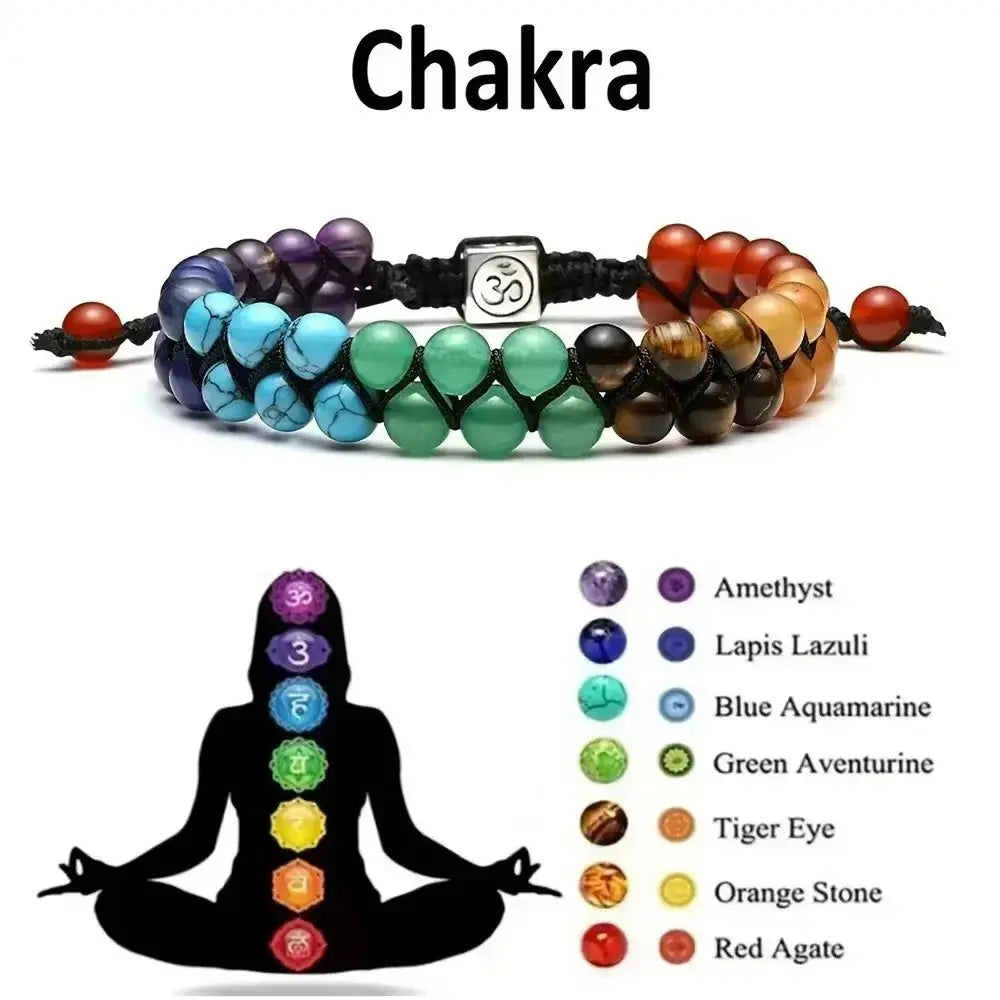 Bracelet des 7 Chakras  bracelet LUNASTRAL