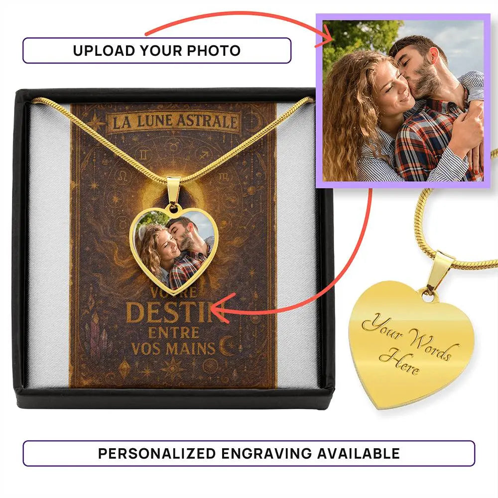 Collier Cœur Personnalisable  Jewelry LUNASTRAL