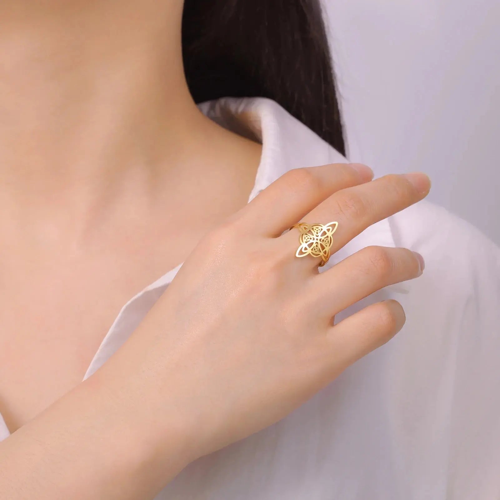 Le Nœud Celtique  bague LUNASTRAL