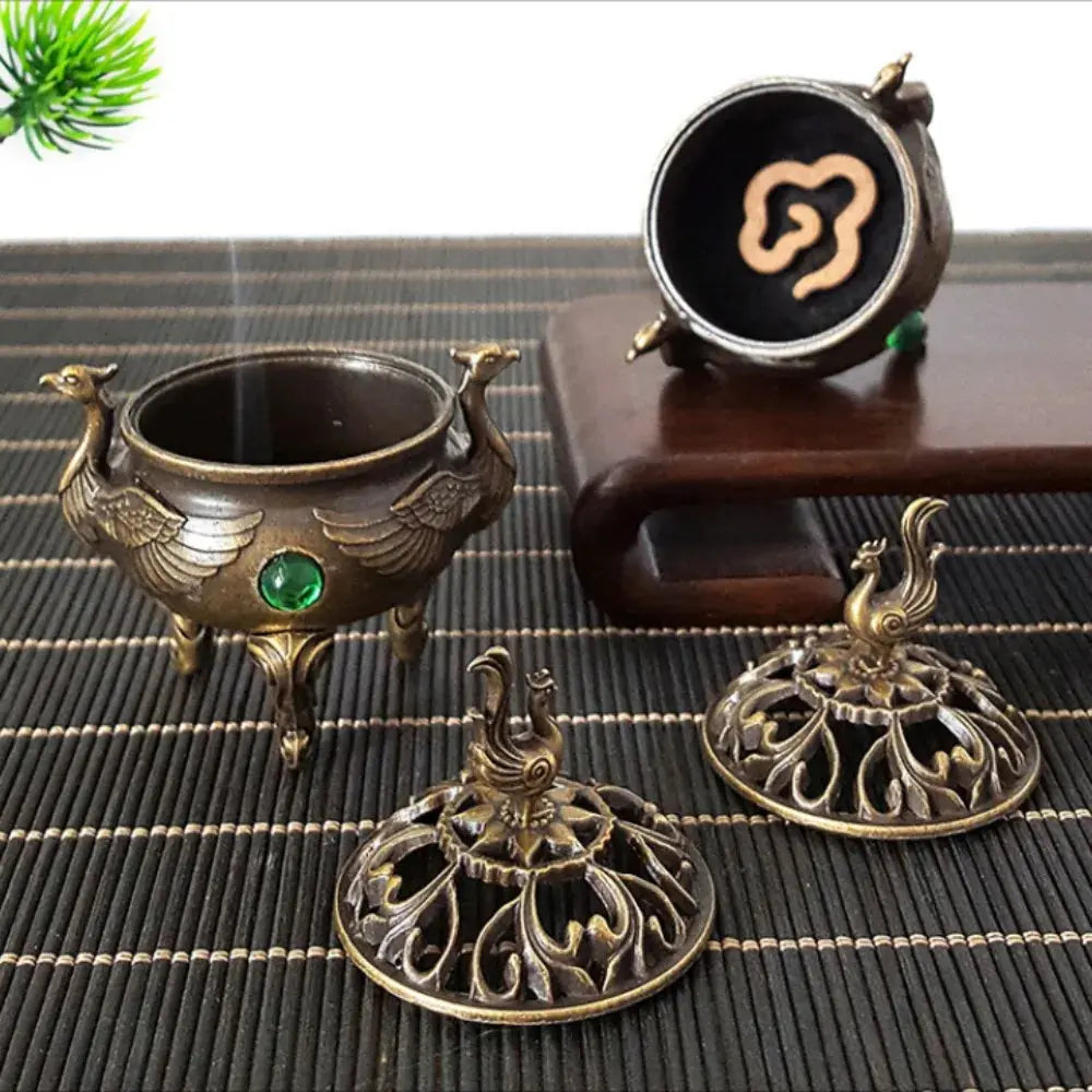 Brûleur d’Encens Phoenix en Bronze LUNASTRAL