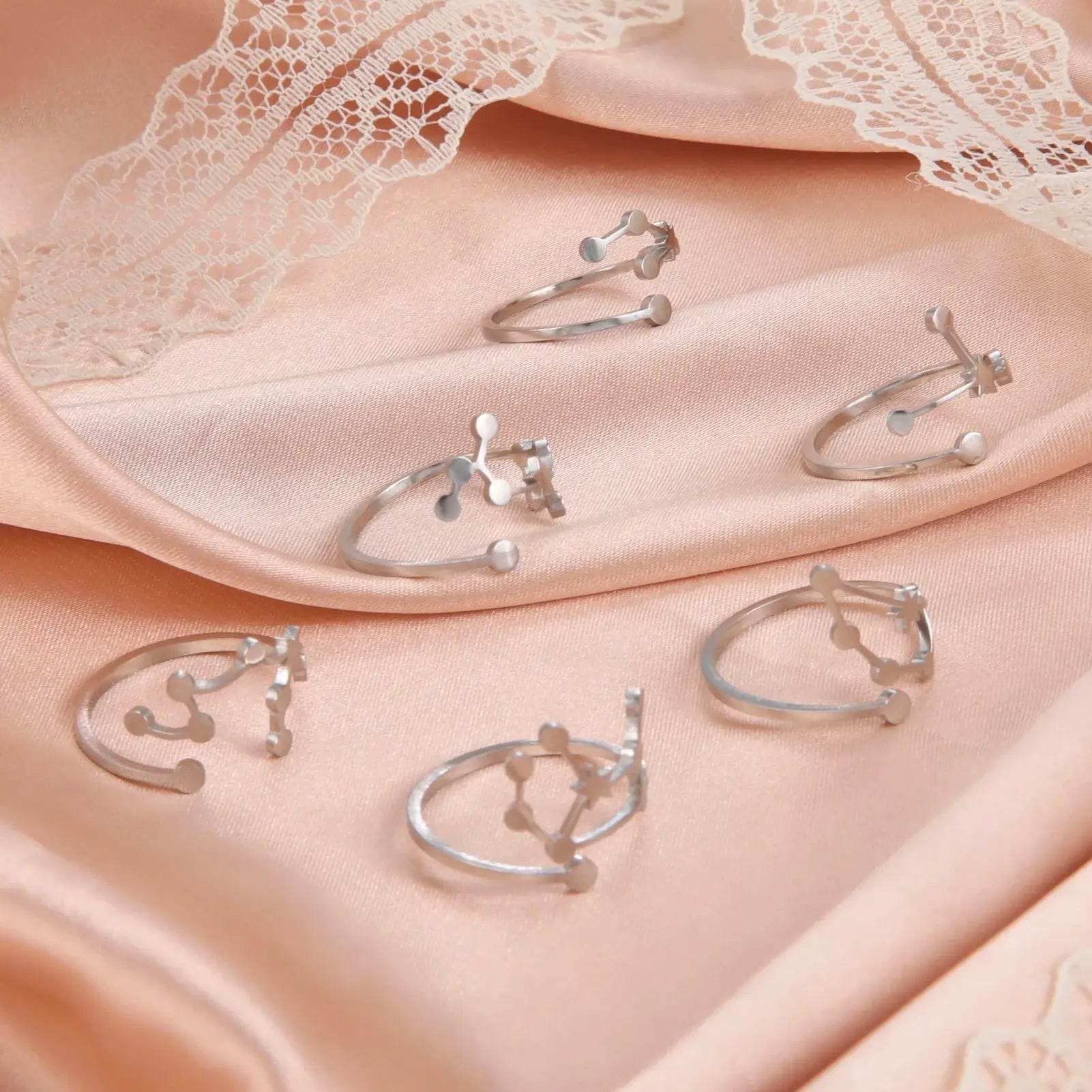 Bague Zodiaque 12 Constellations - Or LUNASTRAL