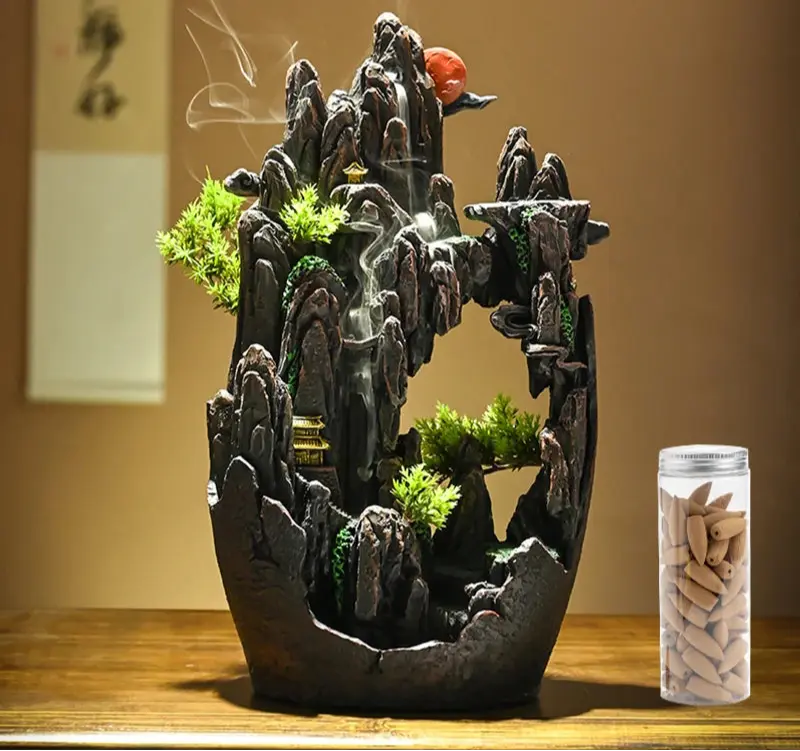 Grand Brûleur d’Encens Cascade Zen LUNASTRAL