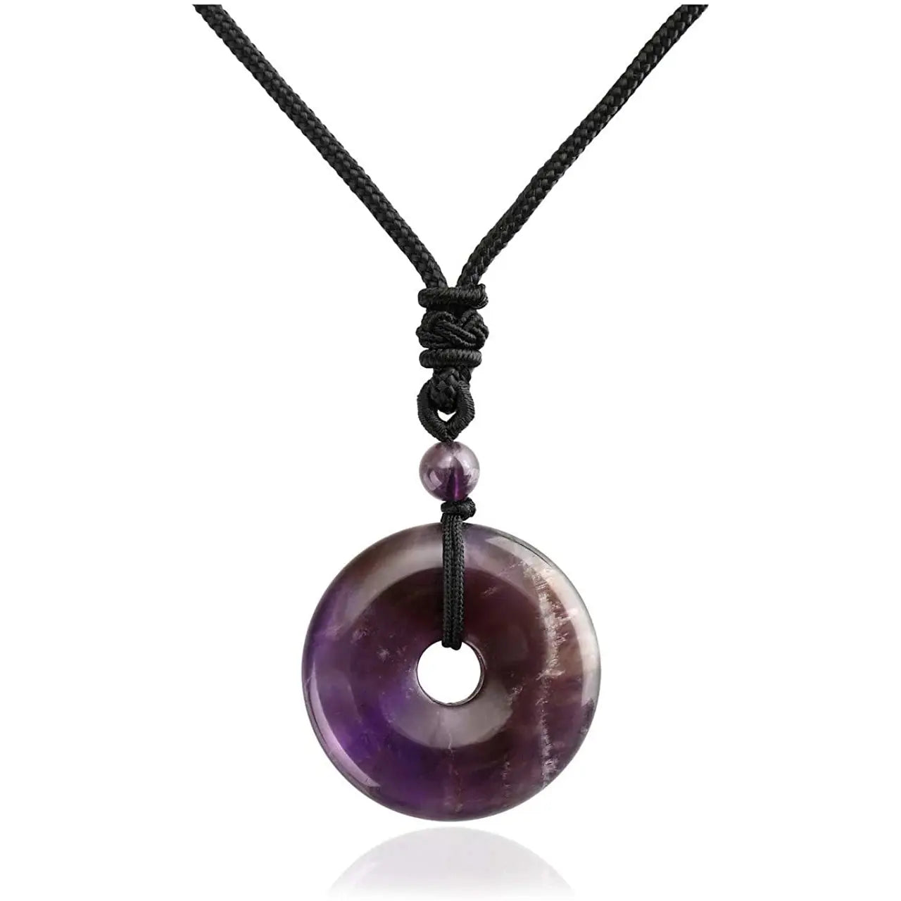 Amulette en Cristal de Chakra  collier LUNASTRAL