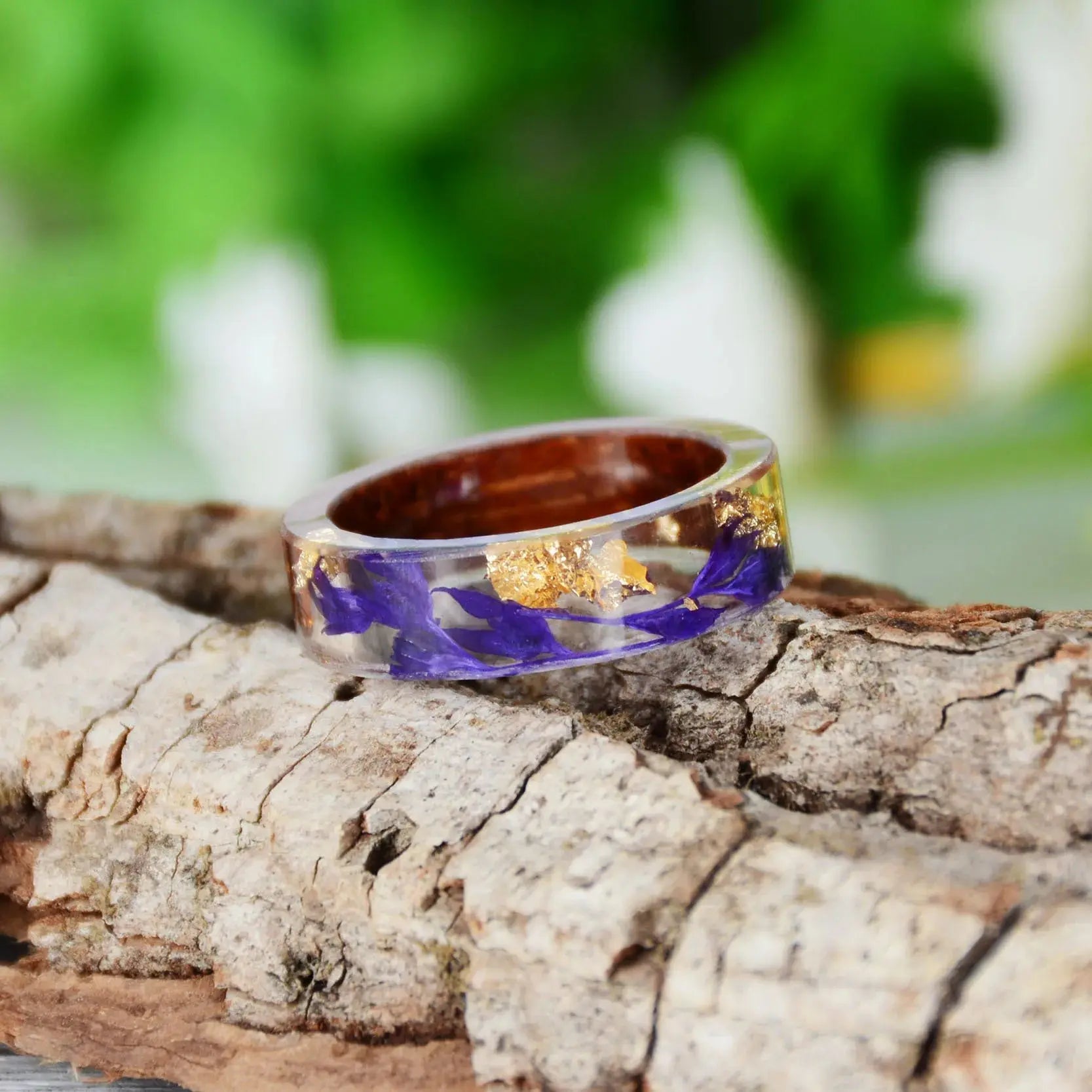 Bague de l'Humeur - Bois et Fleurs  bague LUNASTRAL