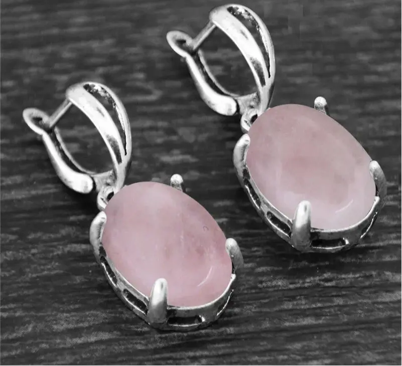 Boucles d’Oreilles en Pierres Naturelles  boucles d'oreilles LUNASTRAL