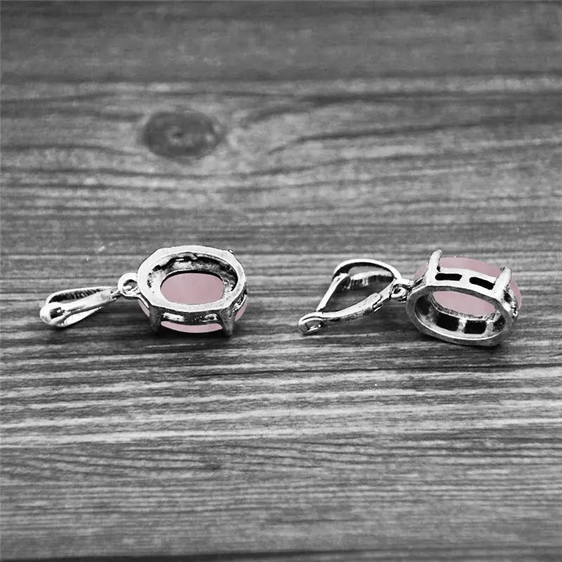 Boucles d’Oreilles en Pierres Naturelles  boucles d'oreilles LUNASTRAL