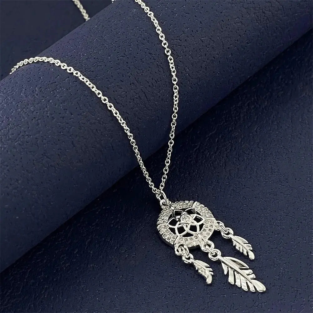 Collier Attrape-Rêves Argent  collier LUNASTRAL