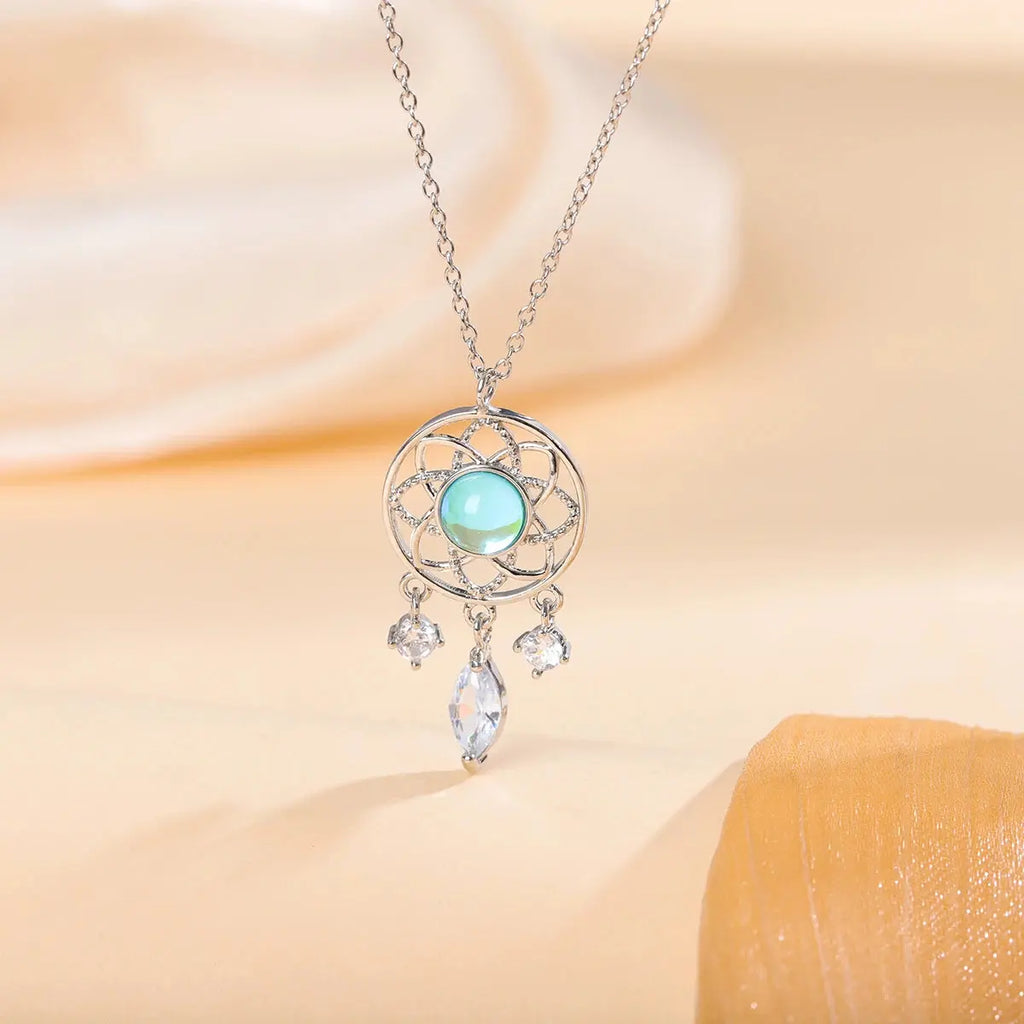 Collier Attrape-Rêves en Argent  collier LUNASTRAL