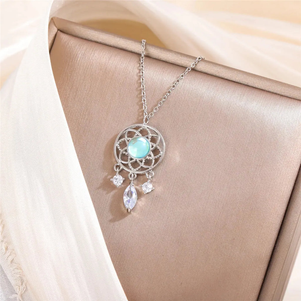 Collier Attrape-Rêves en Argent  collier LUNASTRAL