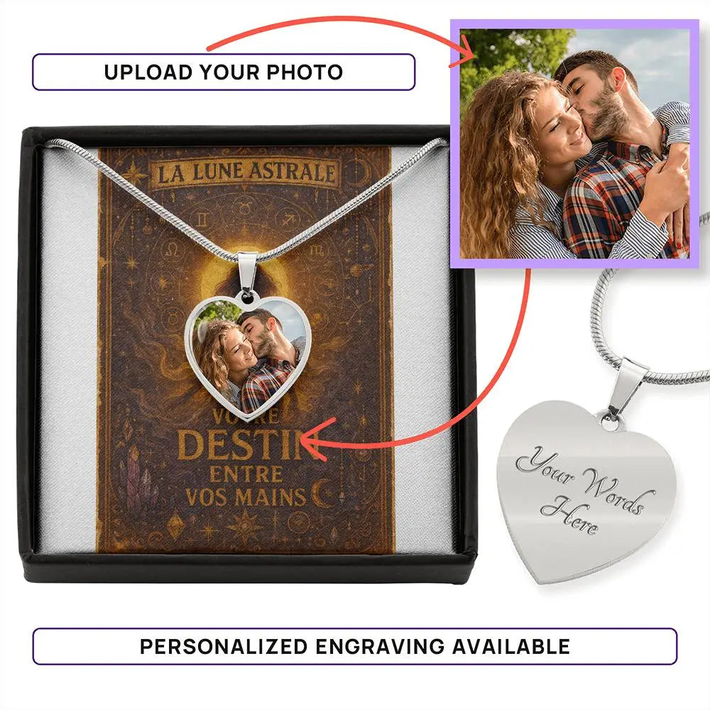 Collier Cœur Personnalisable  Jewelry LUNASTRAL
