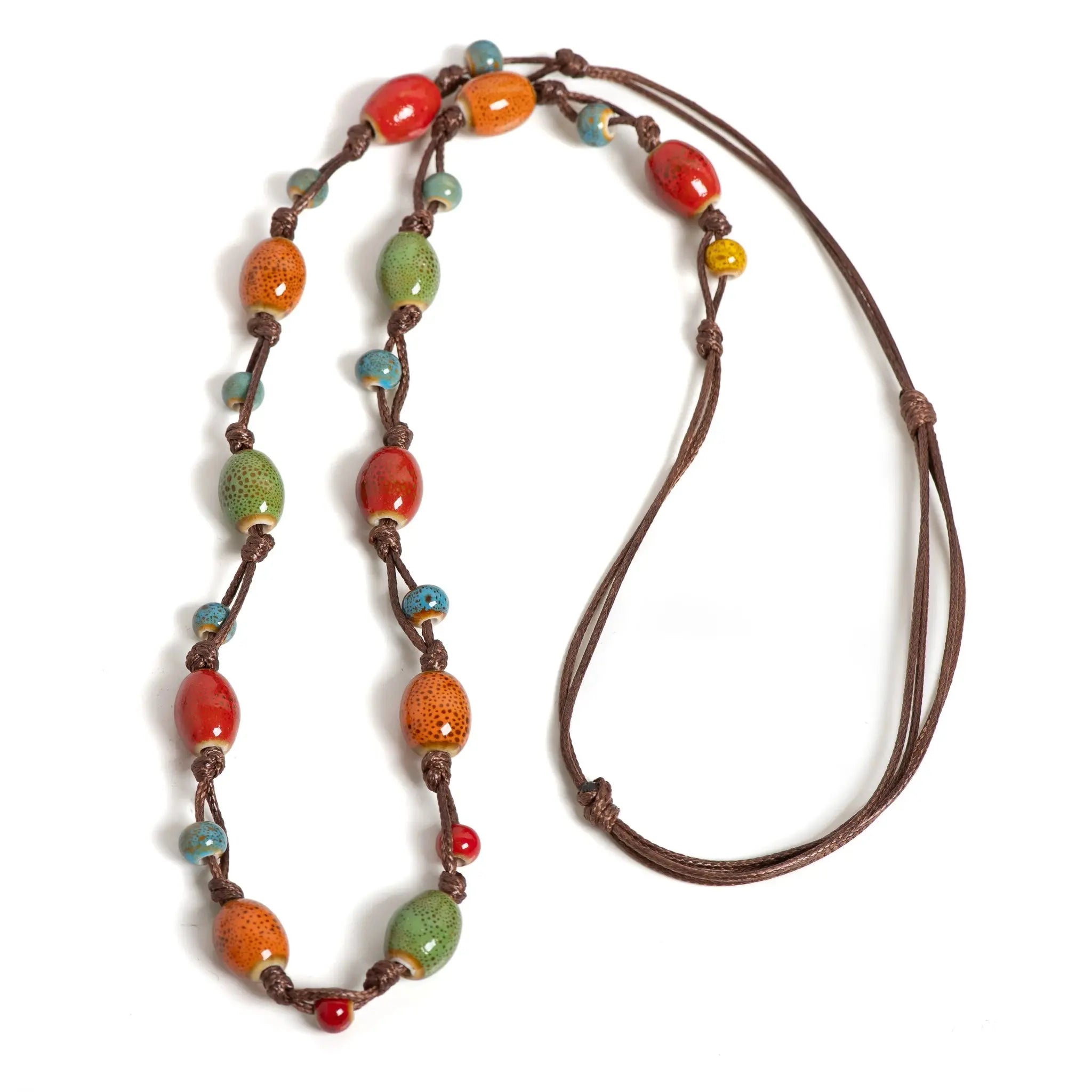 Collier et Bracelet en Céramique Colorée  collier LUNASTRAL