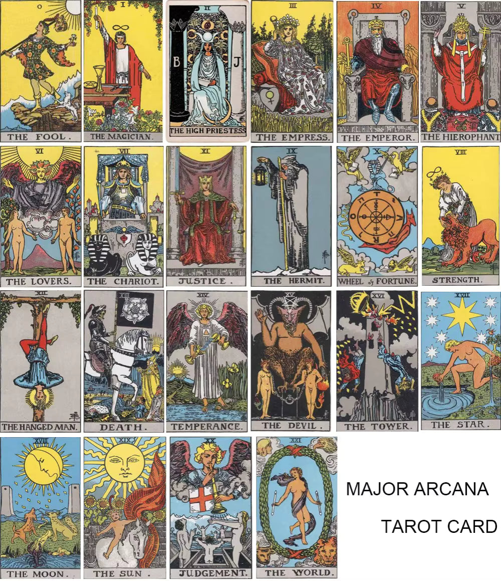 Amulette Carte de Tarot LUNASTRAL