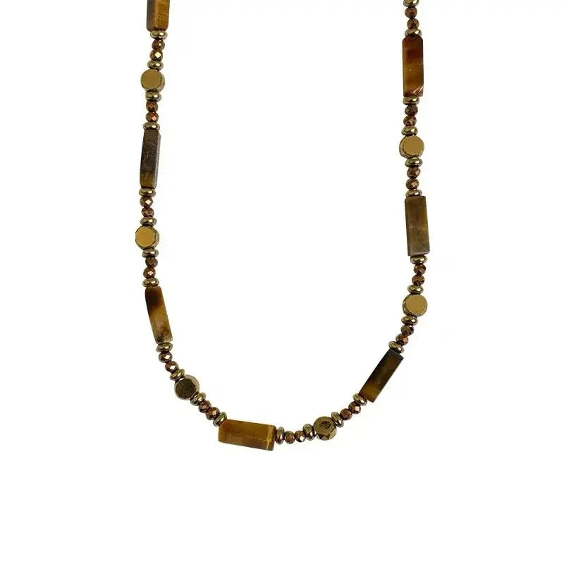 L'Œil de Tigre  collier LUNASTRAL