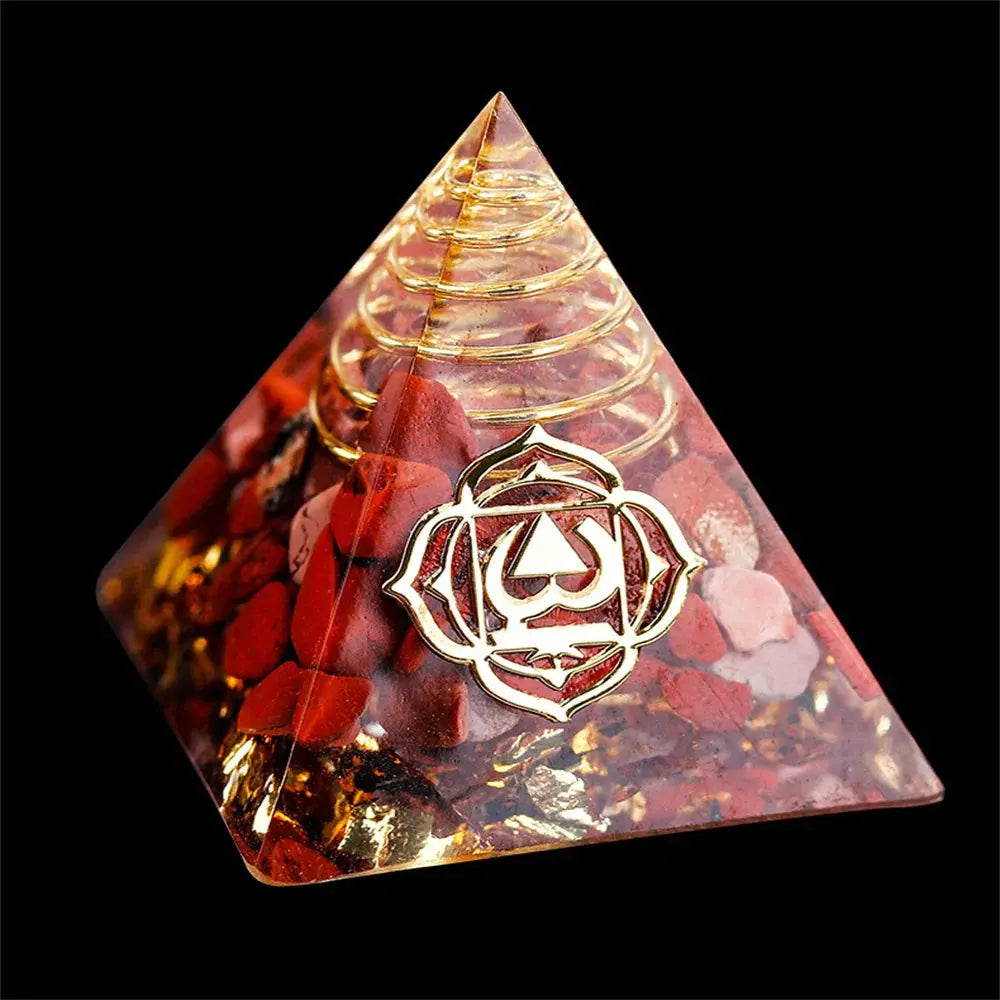 Pyramide d’Énergie Orgone  orgonite LUNASTRAL
