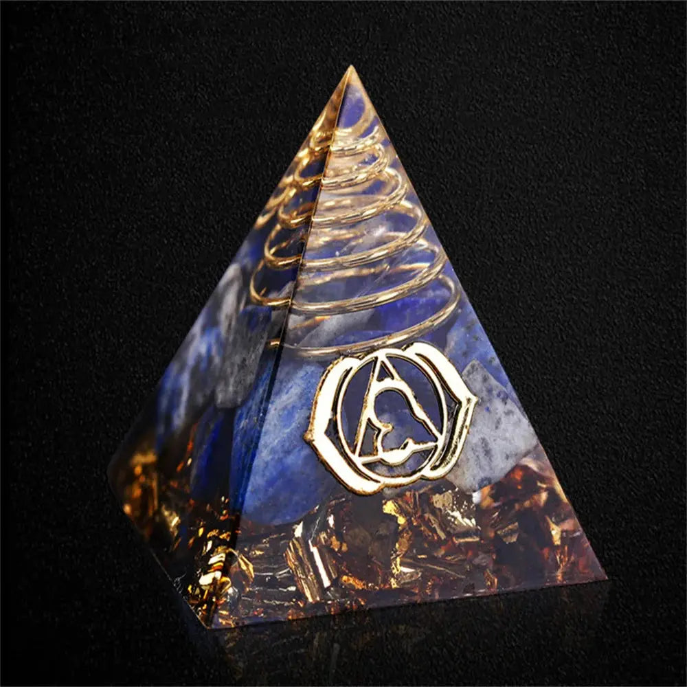 Pyramide d’Énergie Orgone  orgonite LUNASTRAL