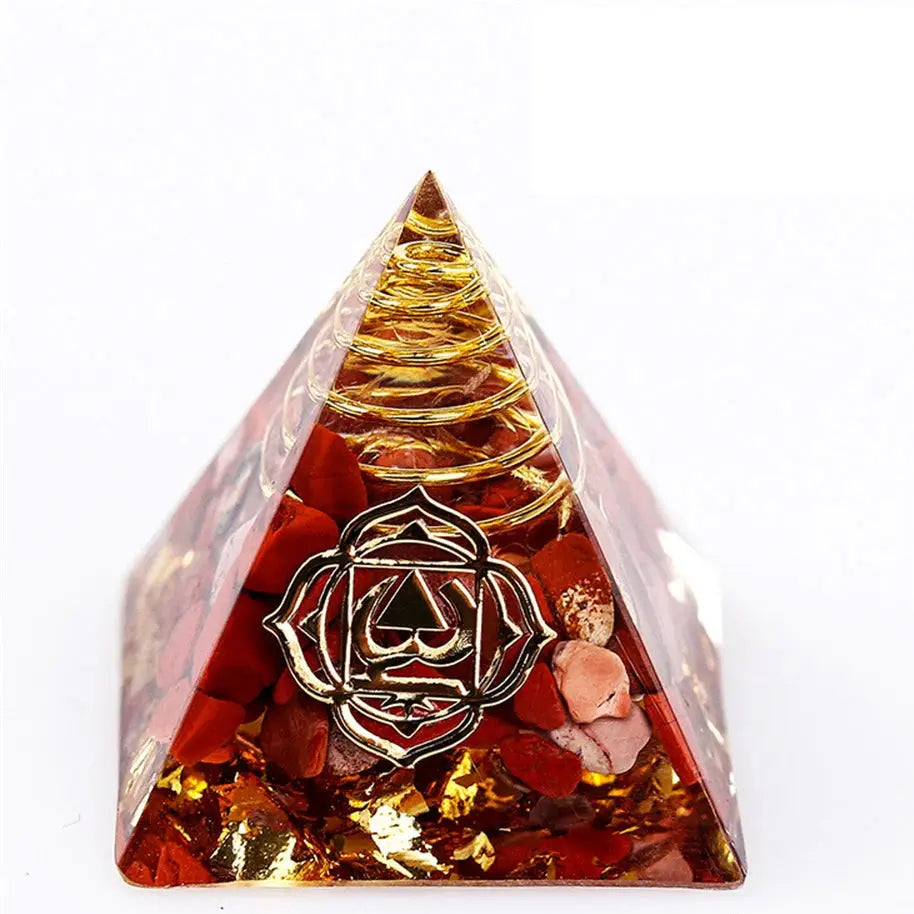 Pyramide d’Énergie Orgone  orgonite LUNASTRAL