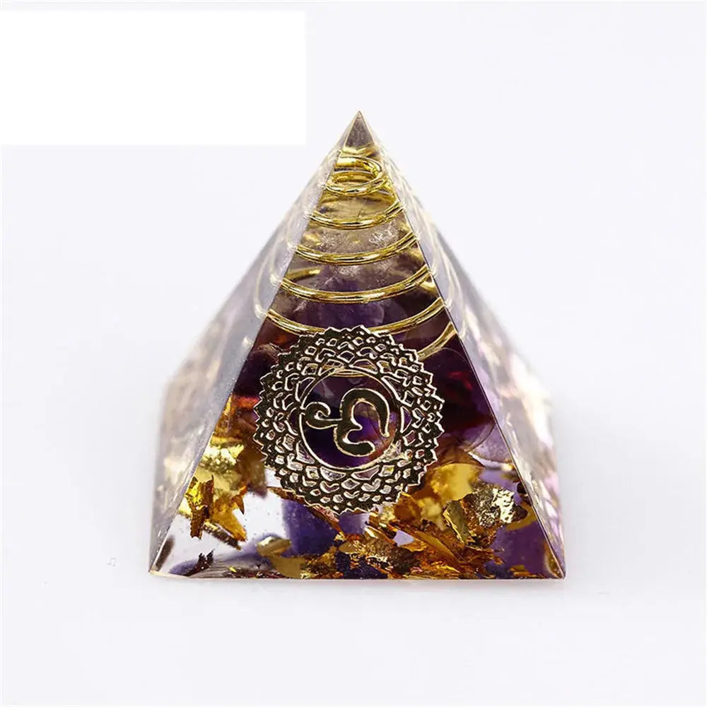 Pyramide d’Énergie Orgone  orgonite LUNASTRAL