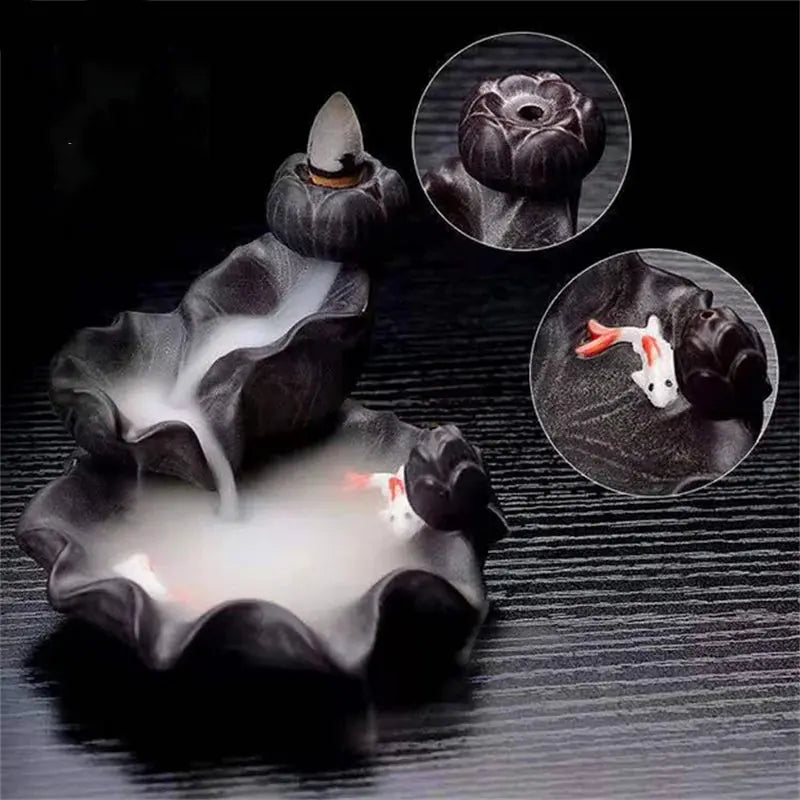 Brûleur d’Encens Cascade Bouddha LUNASTRAL