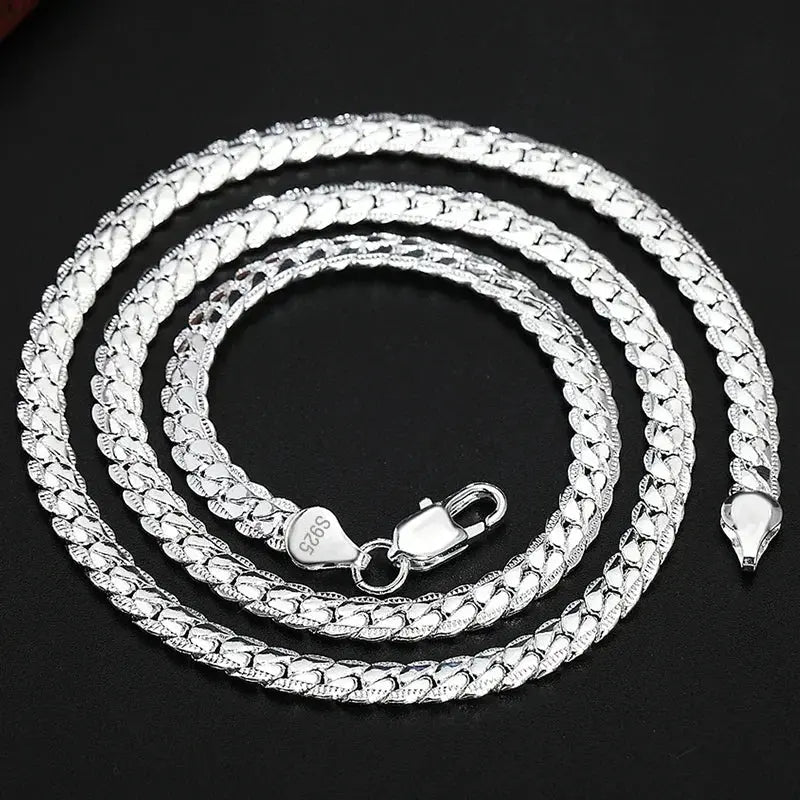 Collier Chaîne 925 Argent Sterling Plaqué Or 18K LUNASTRAL