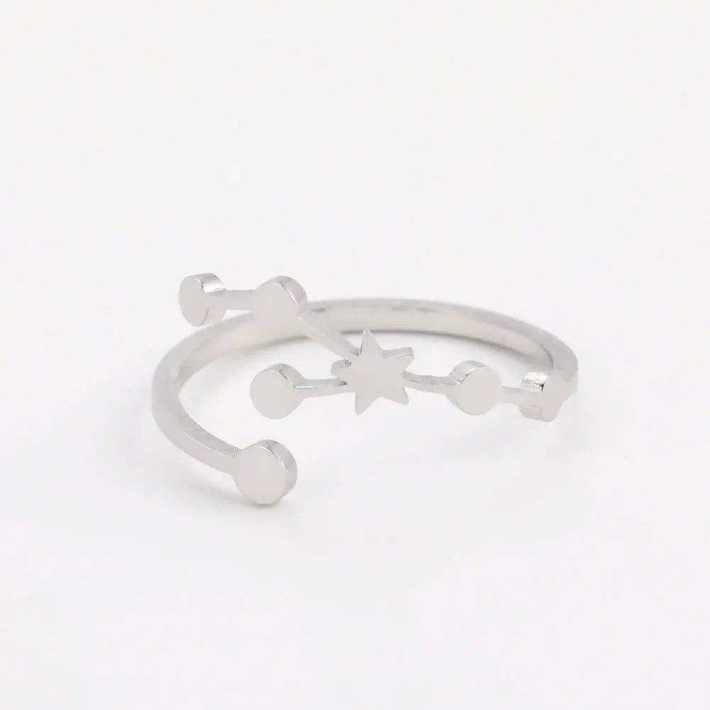 Bague Zodiaque 12 Constellations - Or LUNASTRAL