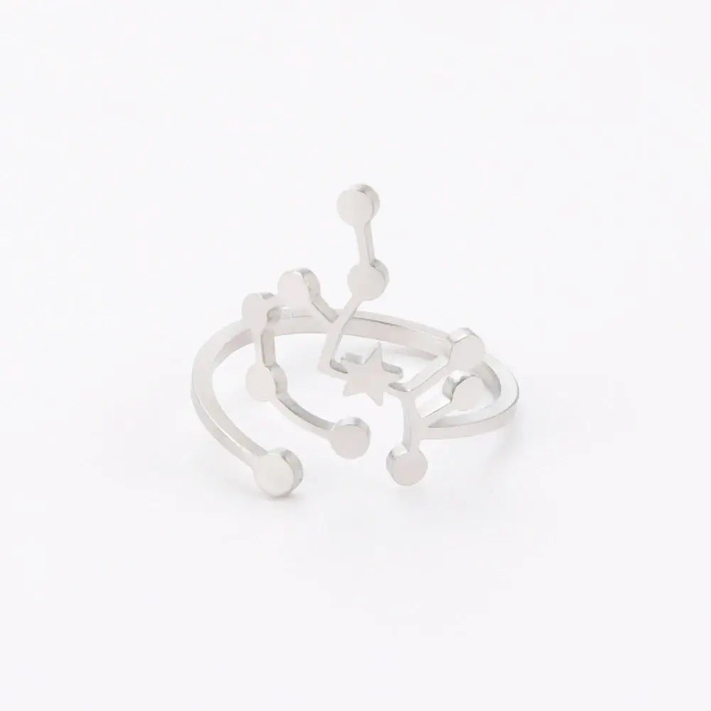 Bague Zodiaque 12 Constellations - Or LUNASTRAL