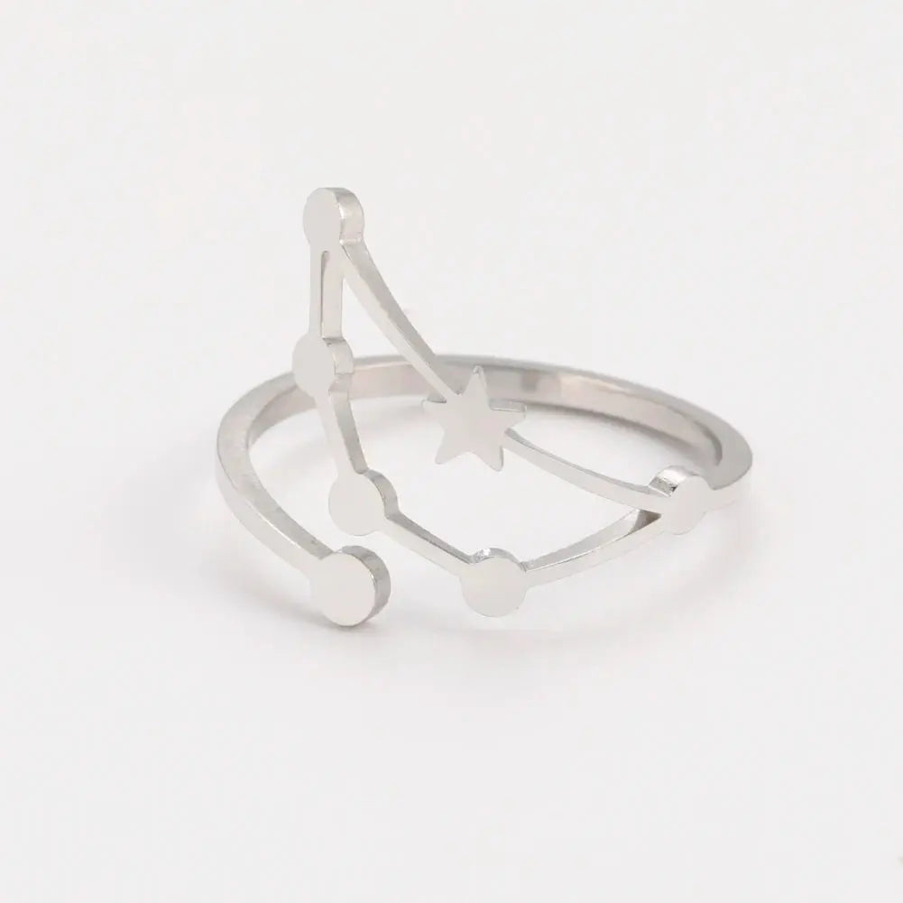 Bague Zodiaque 12 Constellations - Or LUNASTRAL