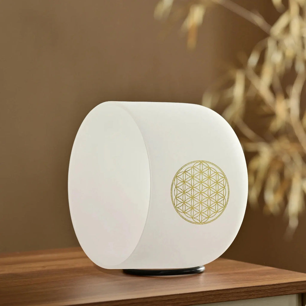 Le Chant de l'Univers - Bol en Cristal Pour Chakras LUNASTRAL