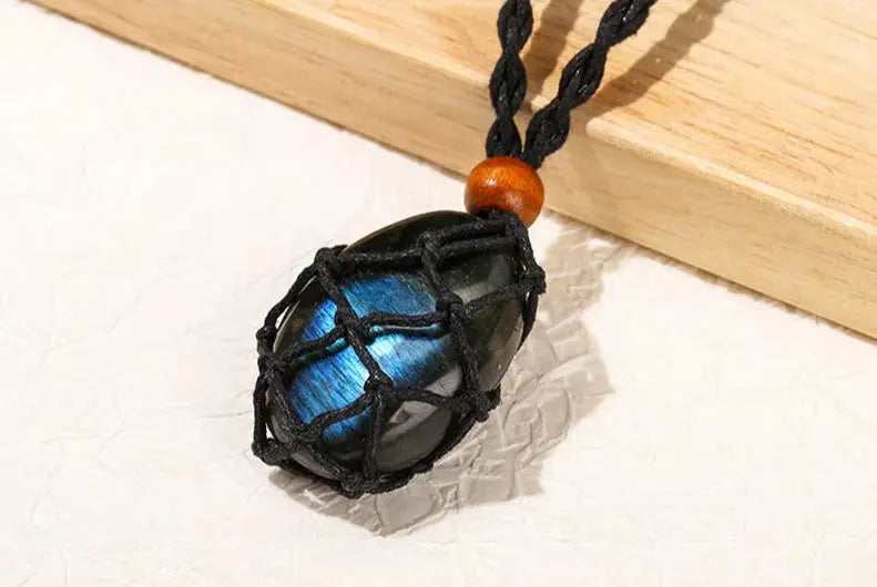 Pendule en Labradorite Naturelle LUNASTRAL