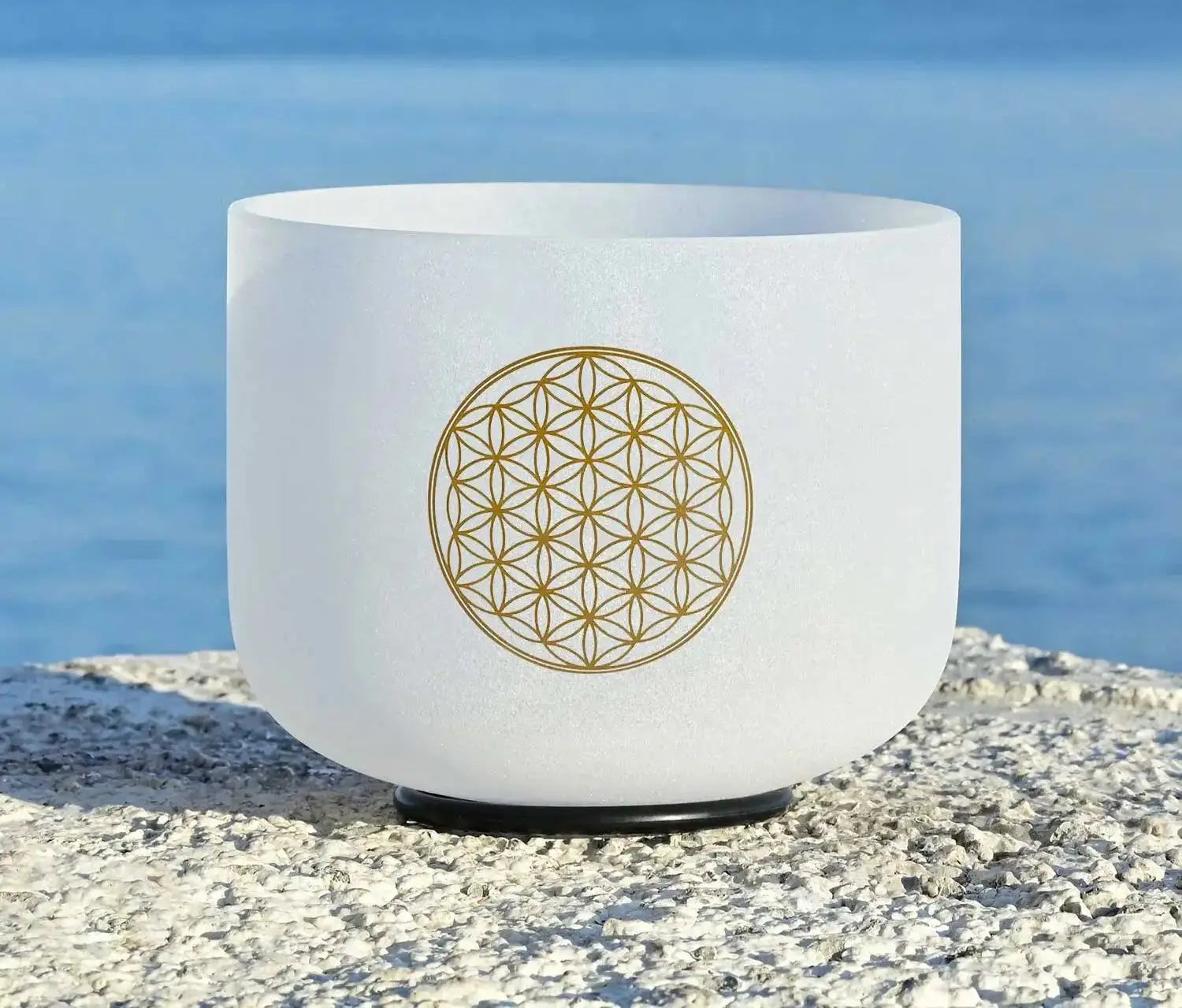 Le Chant de l'Univers - Bol en Cristal Pour Chakras LUNASTRAL