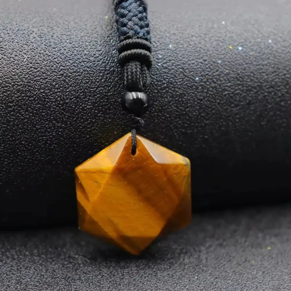 Collier Énergétique Hexagramme LUNASTRAL