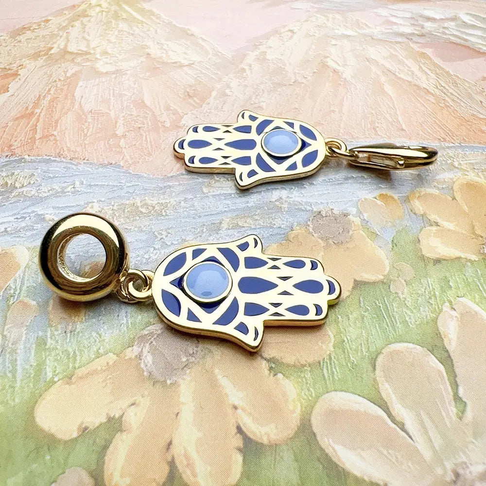 La Main de Fatima - Pendentif Argent Or LUNASTRAL