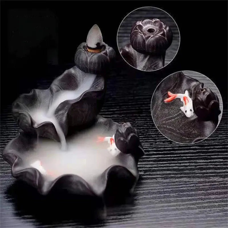 Brûleur d’Encens Cascade Bouddha LUNASTRAL