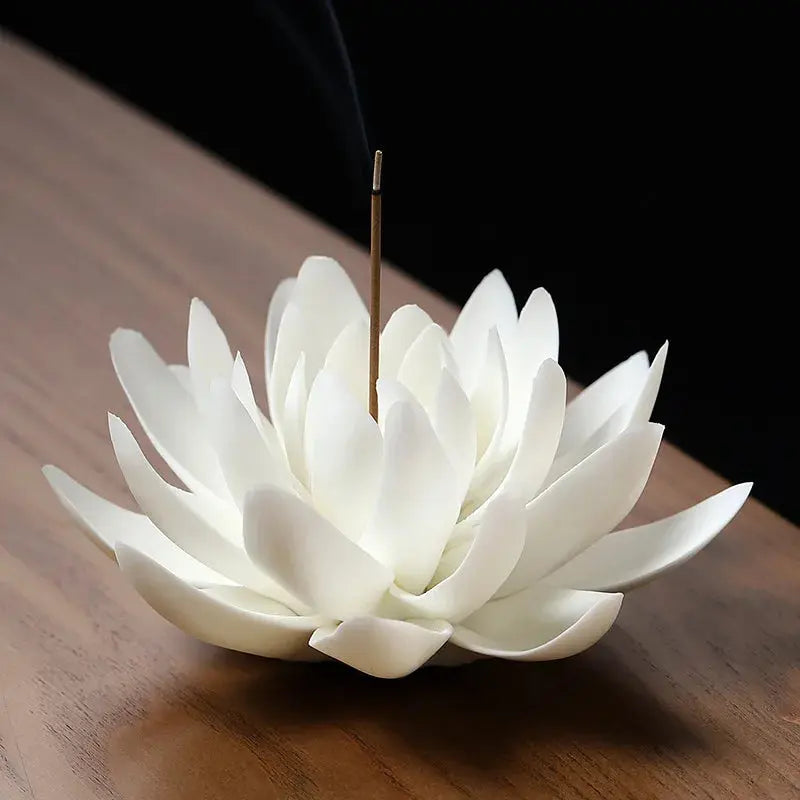 Brûleur d’Encens Lotus Blanc LUNASTRAL