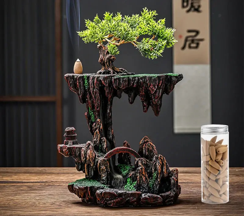 Grand Brûleur d’Encens Cascade Zen LUNASTRAL