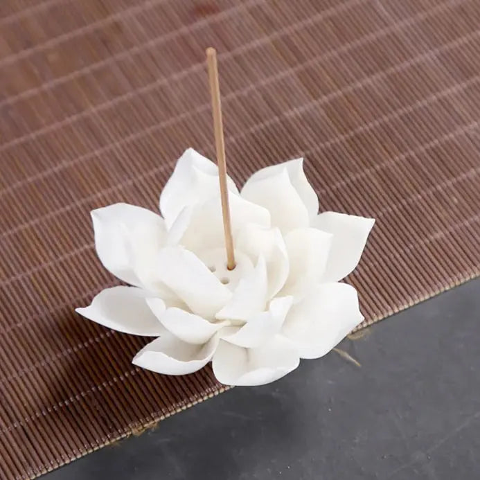 Brûleur d’Encens Lotus Blanc LUNASTRAL