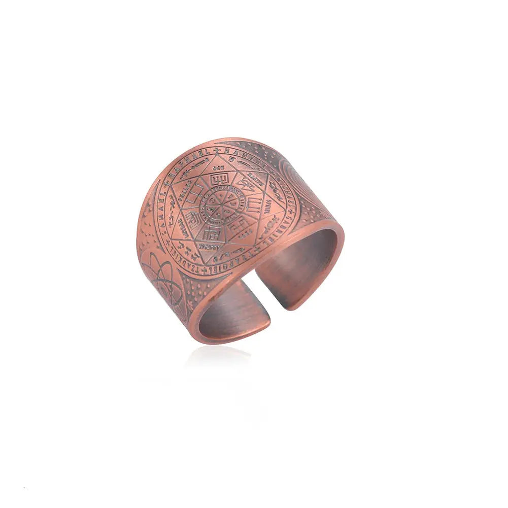 Bague de Protection – Sceau des 7 Archanges LUNASTRAL