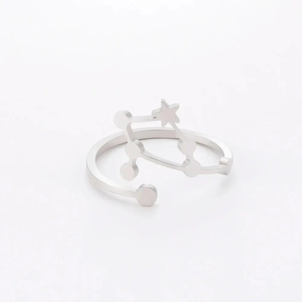 Bague Zodiaque 12 Constellations - Or LUNASTRAL