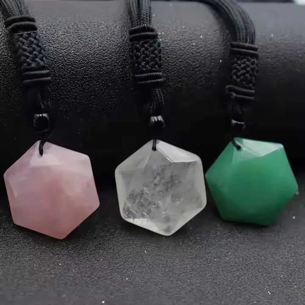 Collier Énergétique Hexagramme LUNASTRAL