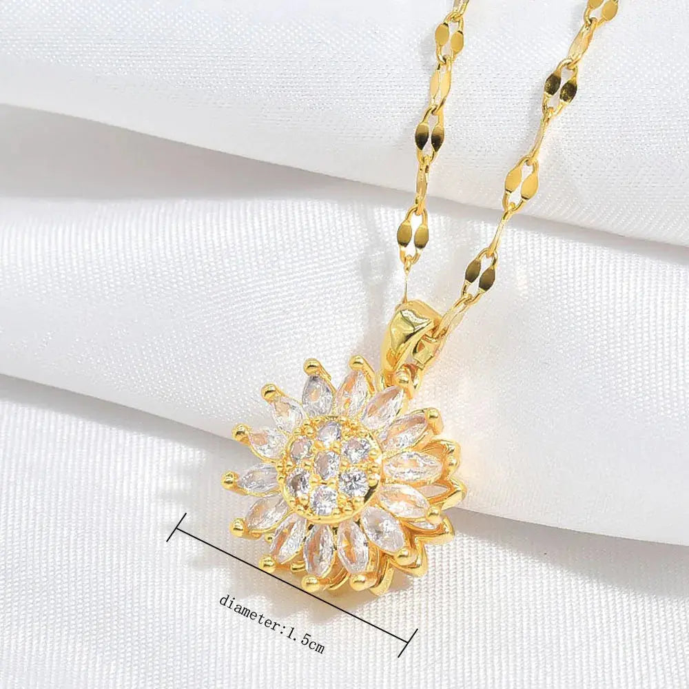 Bijoux Tournesol Rotatif Anti-Stress LUNASTRAL