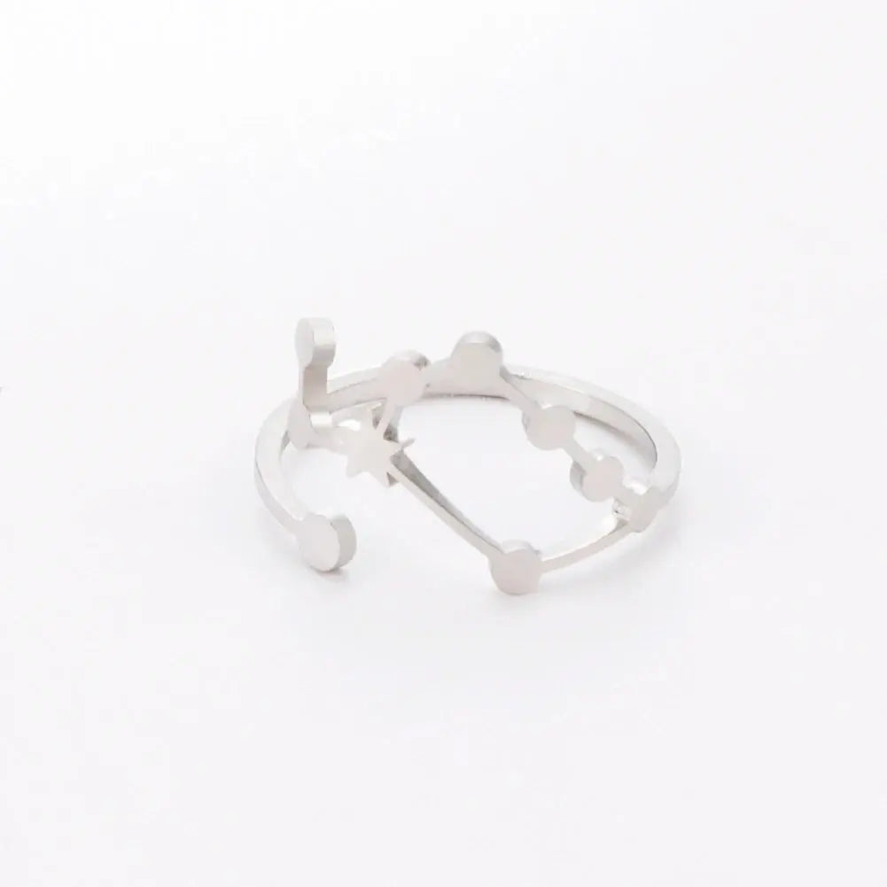 Bague Zodiaque 12 Constellations - Or LUNASTRAL