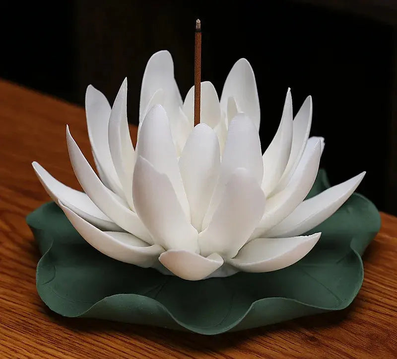 Brûleur d’Encens Lotus Blanc LUNASTRAL