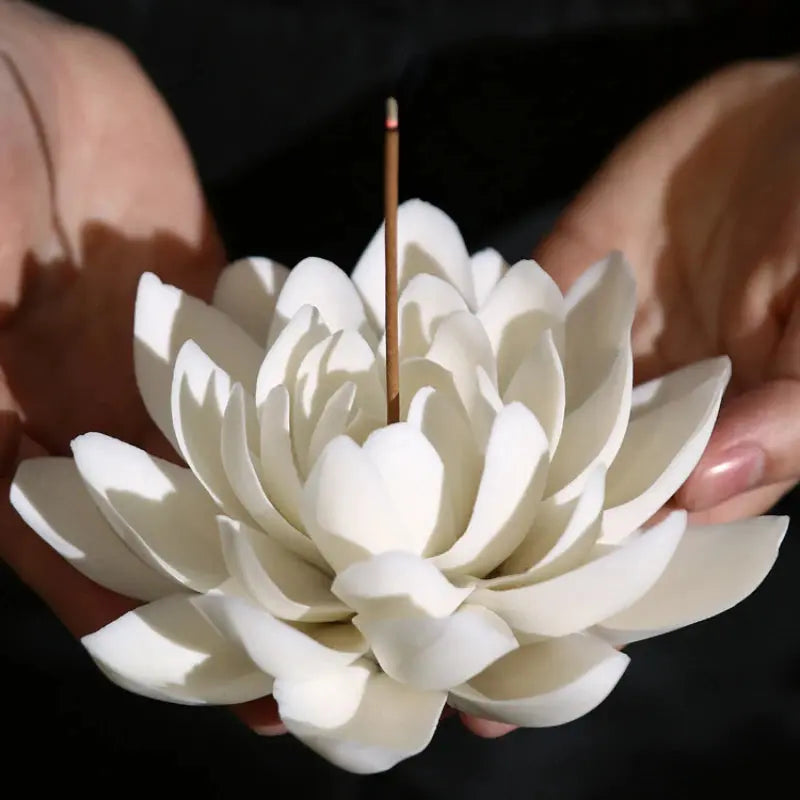 Brûleur d’Encens Lotus Blanc LUNASTRAL